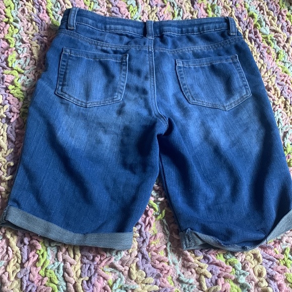 Cat & Jack long blue soft shorts - Picture 2 of 3